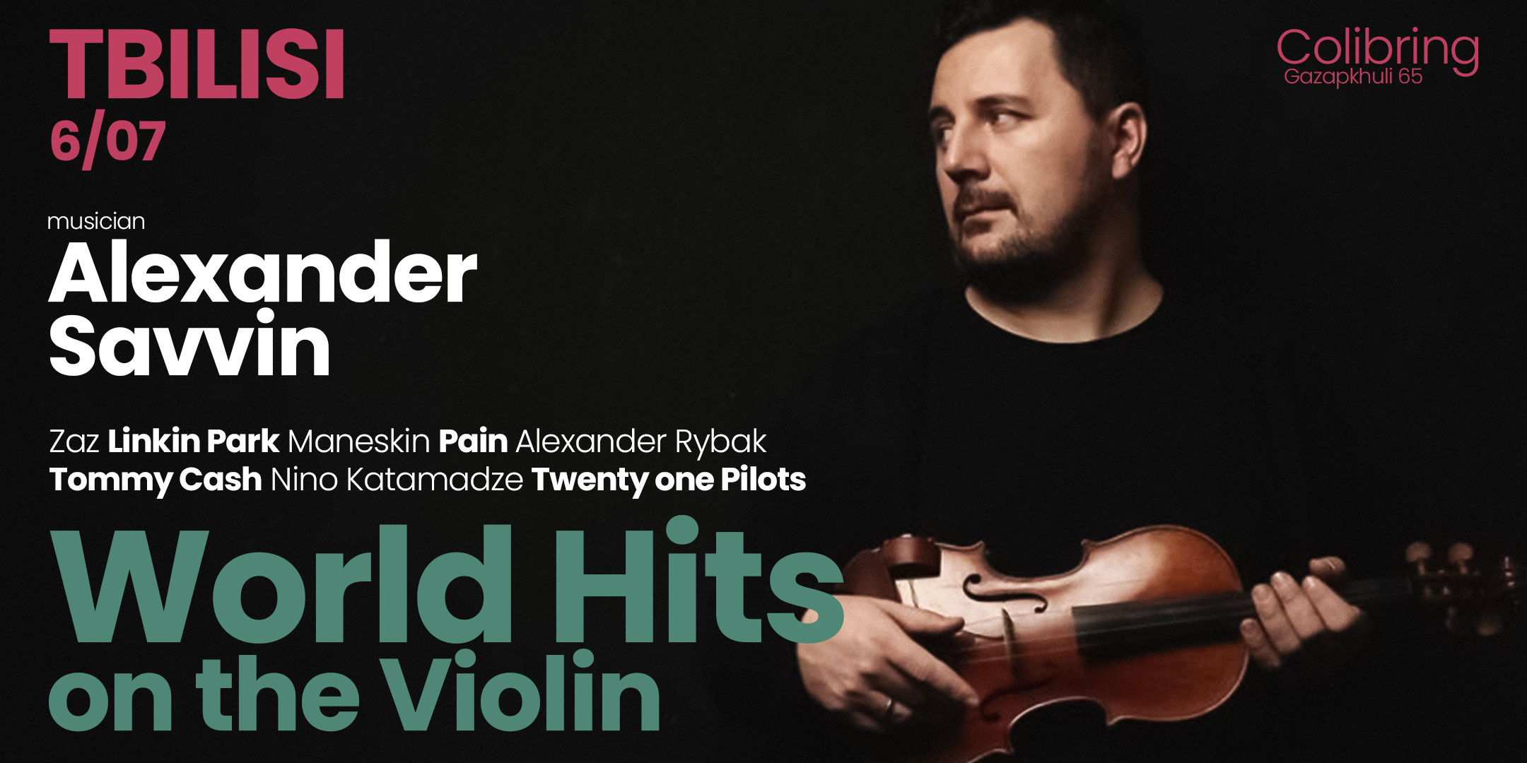 World Hits on the ViolinA Concert by Alexander Savvin