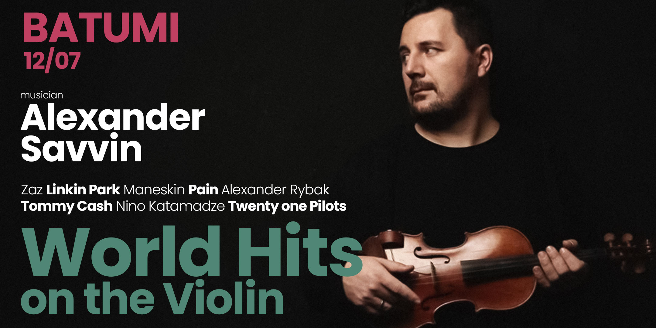 World Hits on the ViolinA Concert by Alexander Savvin