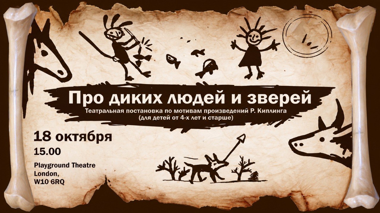 Про диких людей и зверей: театральная постановка по мотивам Р. Киплинга